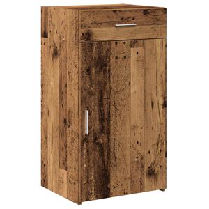 vidaXL Buffet com gaveta Madeira antiga 50 x 42,5 x 93 cm