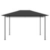 vidaXL Gazebo 384x281x270 cm 180 g/m&sup2; antracite
