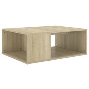 vidaXL Mesa de centro 90x67x33 cm derivados de madeira carvalho sonoma