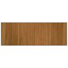 vidaXL Tapete retangular 70x200 cm bambu castanho