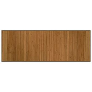 vidaXL Tapete retangular 70x200 cm bambu castanho