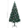 vidaXL &Aacute;rvore Natal artificial pr&eacute;-iluminada c/ bolas e pinhas 240 cm