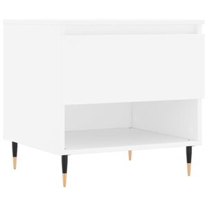 vidaXL Mesa de centro 50x46x50 derivados de madeira branco