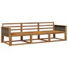 vidaXL Conjunto de Sof&aacute;s para Exterior 3 pcs Natural