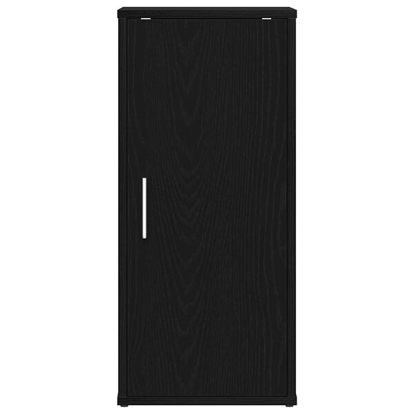 vidaXL Sapateiras 2 pcs 32x35x70 derivados madeira carvalho preto