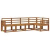 vidaXL Conjunto de Sof&aacute;s para Exterior 5 pcs Natural