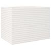 vidaXL Vaso/floreira de jardim 90x60x68,5 cm pinho maci&ccedil;o branco