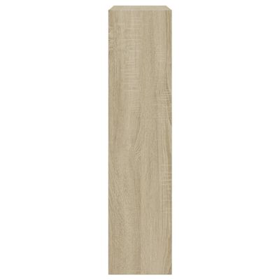 vidaXL Sapateira 60x21x87,5 cm derivados de madeira carvalho sonoma