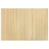 vidaXL Tapete retangular 70x100 cm bambu cor natural clara