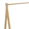 vidaXL Roupeiro com prateleiras 106x34x102 cm bambu