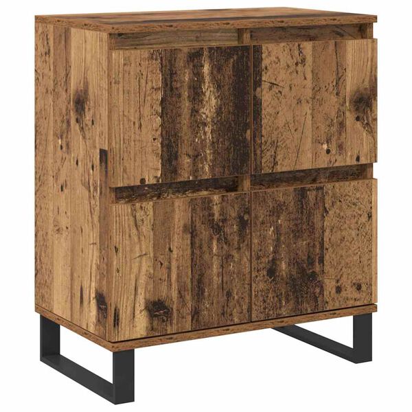 vidaXL Buffet Madeira antiga 60 x 35 x 70 cm