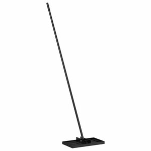vidaXL R&acirc;t&atilde;o nivelador de jardim Preto 45 x 25 x 200 cm