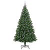 vidaXL &Aacute;rvore de Natal Artificial Verde 240 cm PVC, A&ccedil;o e Pl&aacute;stico