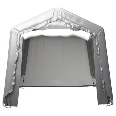 vidaXL Tenda de armazenamento 240x240 cm aço cinzento