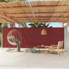 vidaXL Toldo lateral retr&aacute;til de p&aacute;tio 180x600 cm vermelho