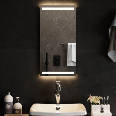 vidaXL Espelho de casa de banho com luzes LED 30x60 cm