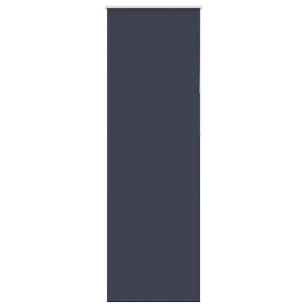 vidaXL Persiana de enrolar 70x230 cm largura tecido 65,7 cm poli&eacute;ster