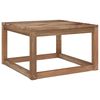 vidaXL Mesa de paletes para jardim 60x60x36,5 cm pinho impregnado