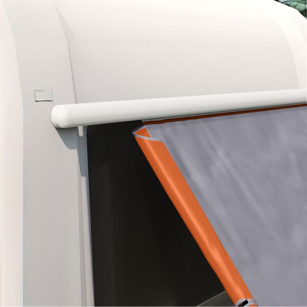 vidaXL Tenda para bagageira Cinza e Laranja 190 x 150 x 185 cm tafet&aacute;