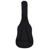 vidaXL Saco guitarra p/ guitarra clássica 4/4 (39") 102x36,5 cm tecido preto