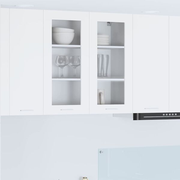 vidaXL Arm&aacute;rio suspenso Branco 80 x 31 x 80 cm Madeira processada