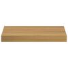 vidaXL Prateleira de Parede 4 pcs Castanho 40 x 23,5 x 4 cm