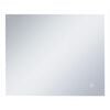 vidaXL Espelho de parede LED c/ sensor t&aacute;til casa de banho 60x50 cm