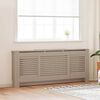 vidaXL Cobertura de radiador MDF 205 cm