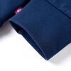 Sweatshirt para crian&ccedil;a azul-marinho 140
