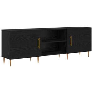 vidaXL Gabinete para TV 150 x 30 x 50 cm Carvalho preto
