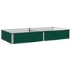 vidaXL Cama de Jardim Elevada Verde 160 x 80 x 24 cm