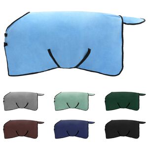 vidaXL Cobertor de Cavalo Aqua Completo Poli&eacute;ster