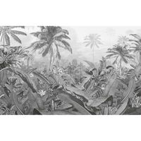 Komar Fotomural Amazonia Black and White 400x250 cm