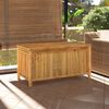 vidaXL Caixa de arrumação para jardim 110x52x55 cm bambu