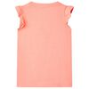 T-shirt infantil coral n&eacute;on 116