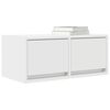 vidaXL M&oacute;veis de TV 2 pcs 60x31x25,5 cm deriv. madeira branco
