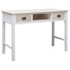vidaXL Mesa consola 110x45x76 cm madeira