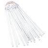 vidaXL Luzes meteoro 20 pcs 50cm 720 luzes LED int./ext. azul