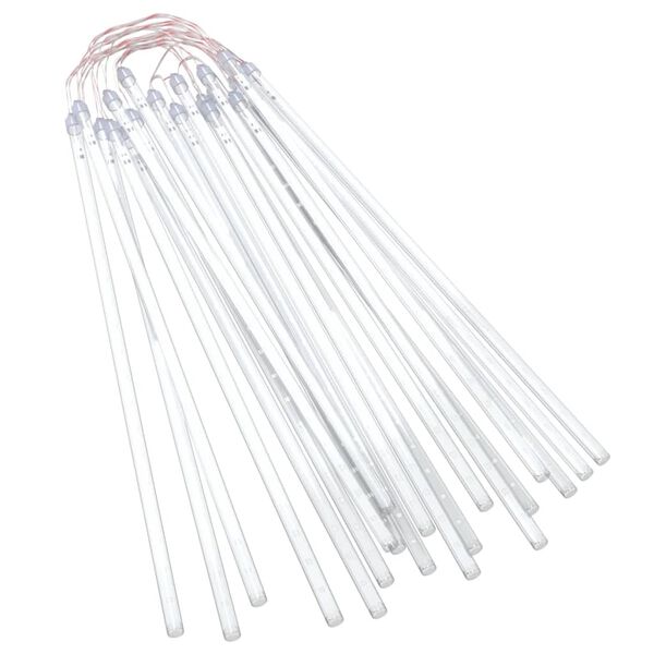 vidaXL Luzes meteoro 20 pcs 50cm 720 luzes LED int./ext. azul
