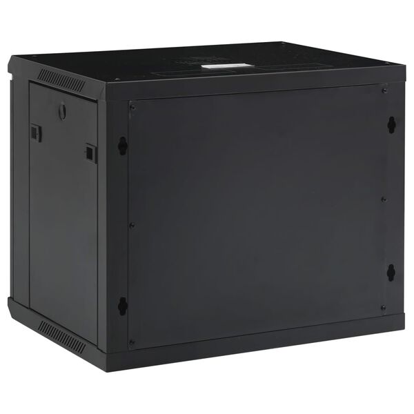 vidaXL Arm&aacute;rio bastidor de parede 9U 19" IP20 600x450x510 mm