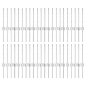 vidaXL Poste de Cerca 44 pcs Prateado 80 cm A&ccedil;o