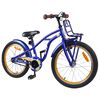 vidaXL Bicicleta Infantil 20 Polegadas para 6-11 Anos Azul Escuro