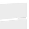 vidaXL Cabeceira Branco 80 cm Madeira processada