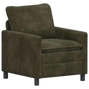 vidaXL Sof&aacute; Verde 76 x 81 x 87,5 cm Poli&eacute;ster