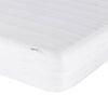 vidaXL Cama Viana com colch&atilde;o 140x200 cm couro artificial branco