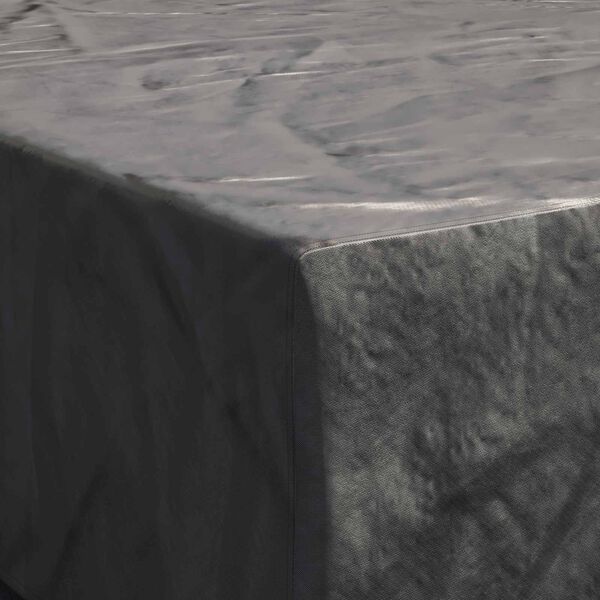 vidaXL Capa para M&oacute;veis Liso Preto 260 x 260 x 70 cm 210D