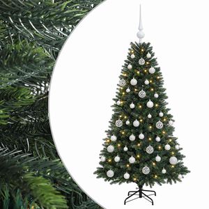 vidaXL &Aacute;rvore de Natal Artificial com Bolas 120 cm 150 LED