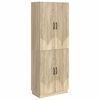 vidaXL Conjunto de Gabinete 2 unid. Carvalho Sonoma