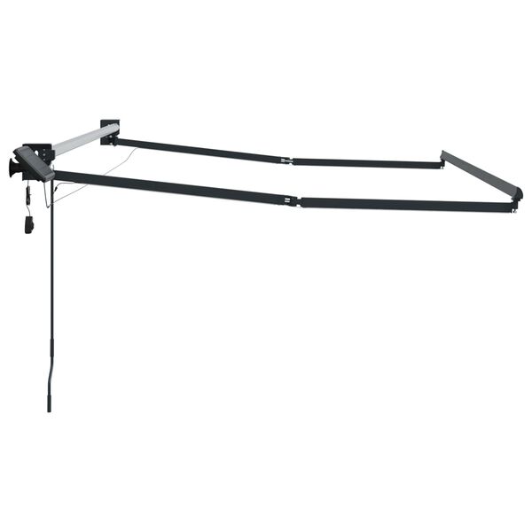 vidaXL Estrutura do Toldos Retr&aacute;teis El&eacute;tricos Antracite 4 &times; 3 m