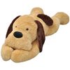vidaXL C&atilde;o de peluche castanho 160 cm